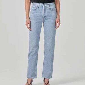 Agolde Lana Straight Leg Jeans in Riptide